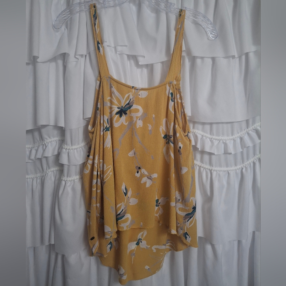 O'Neill Yellow Floral Tank Top - Picture 4 of 7